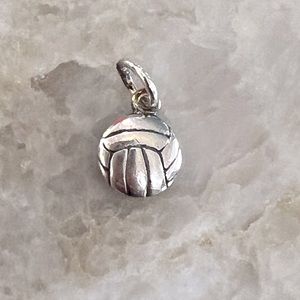 RETIRED James Avery Volleyball Silver Charm